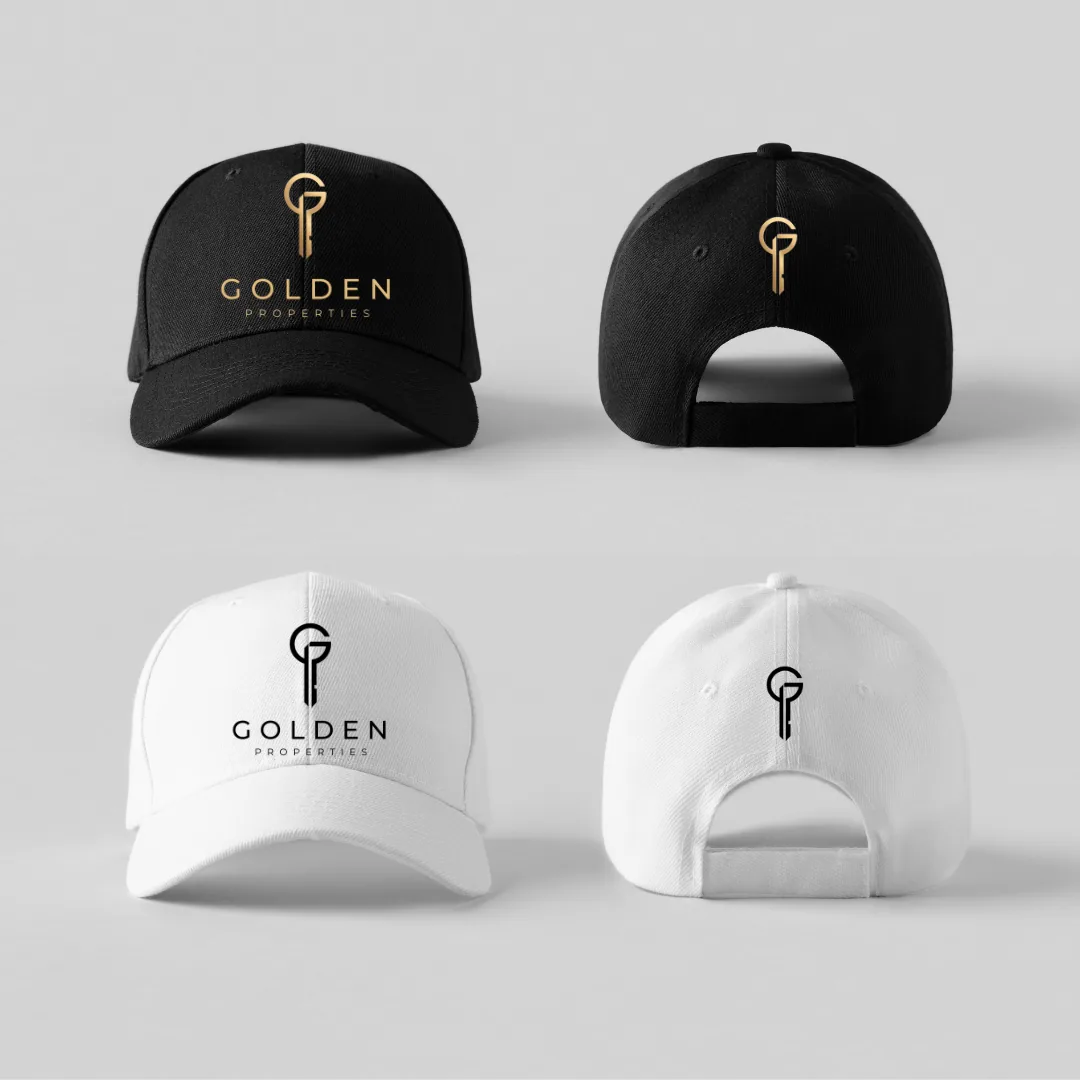 Golden Properties · Aplicaciones de marca