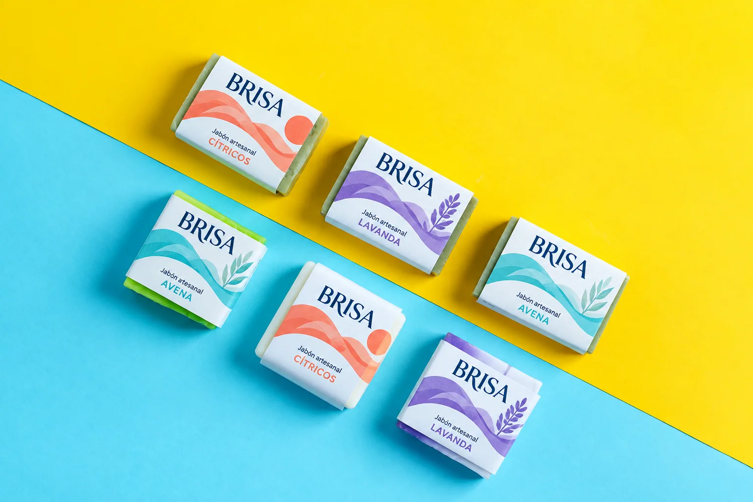 Brisa — concepto de branding y etiquetas