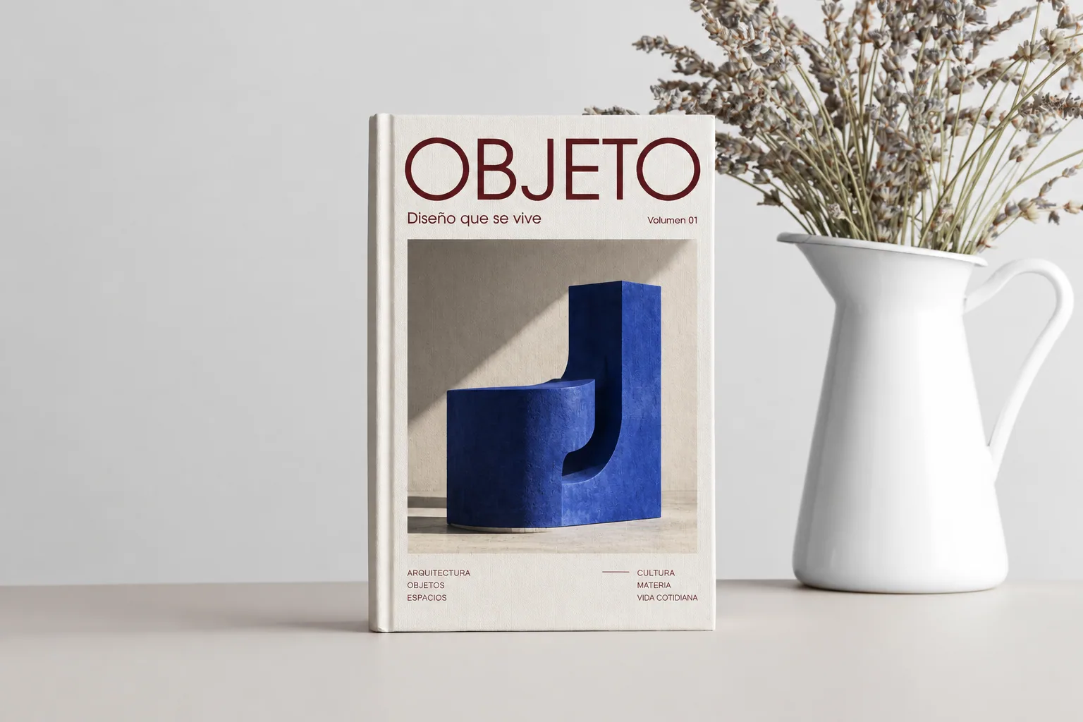 Objeto — concepto de diseño editorial