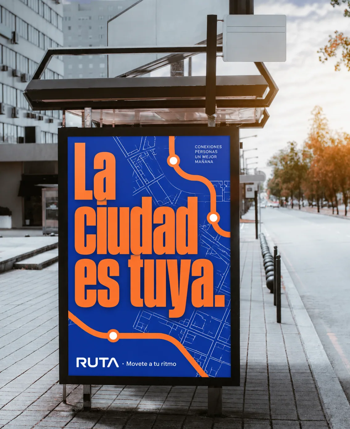 Ruta — concepto de campaña e identidad visual